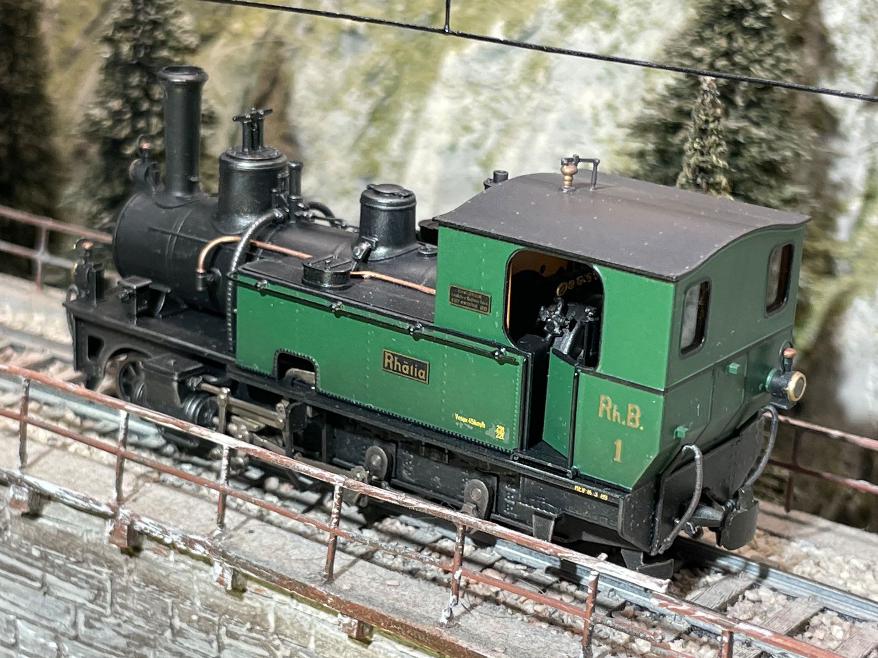Ferro-suisse Modellini di ferrovie: Ferro Suisse, Rhätia 1, HOm – Nuovo (secondo la descrizione) da Krummenau venduto da ferrotech 7