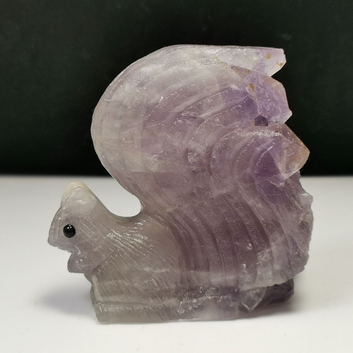 Mineralien & Heilsteine: Lila Eichhörnchen Statue Amethyst Stein Ecureuil Améthyste – Neu (gemäss Beschreibung) aus Prilly von ilyria73 5