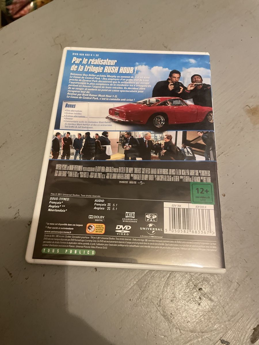 Alle DVDs: DVD le casse de central Park  – Gebraucht aus moudon von faucheur2 1