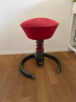 Original Swopper Bürohocker alcantara Optik rot