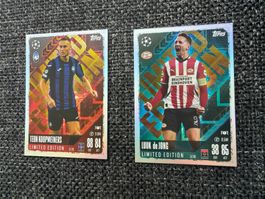 Topps Match Attax Cards - Teun Koopmeiners & Luuk de Jong