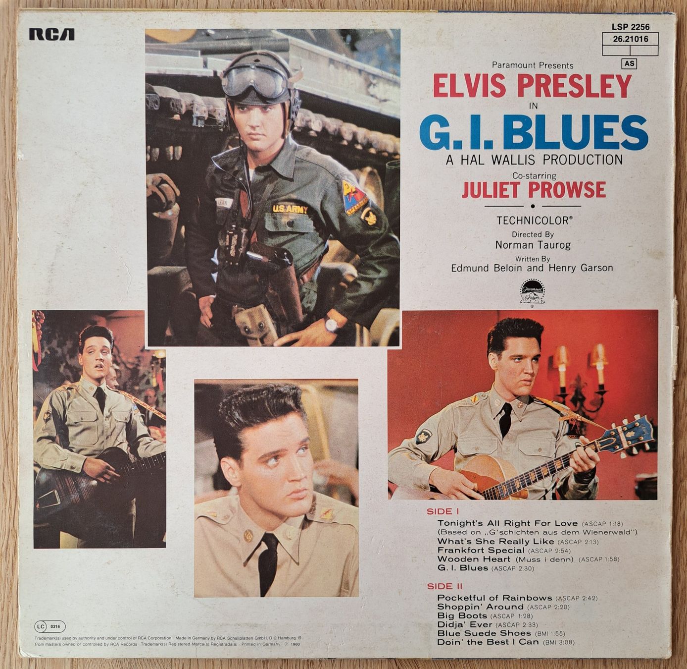 Schallplatten: Elvis Presley - G.I. Blues – Gebraucht aus Meggen von Ricardokoch 1