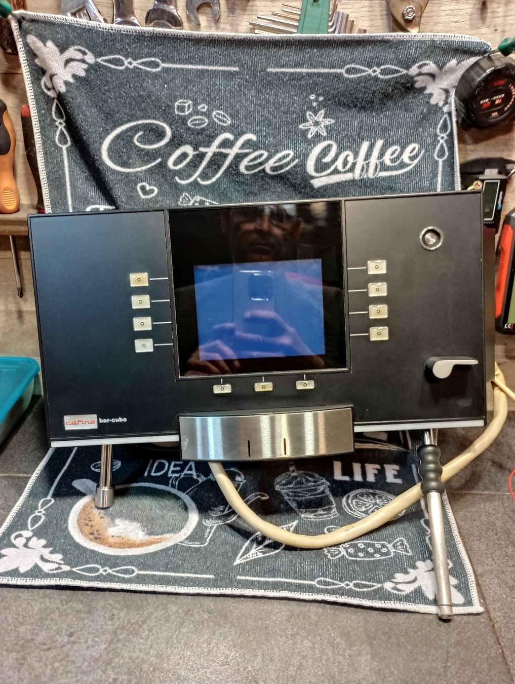 Melitta Macchine per caffè & Macchine per espresso: Melitta Bar Cube Kaffeevollautomat,Ersatzteil DISPLAY – Usato da Oensingen venduto da Sip77