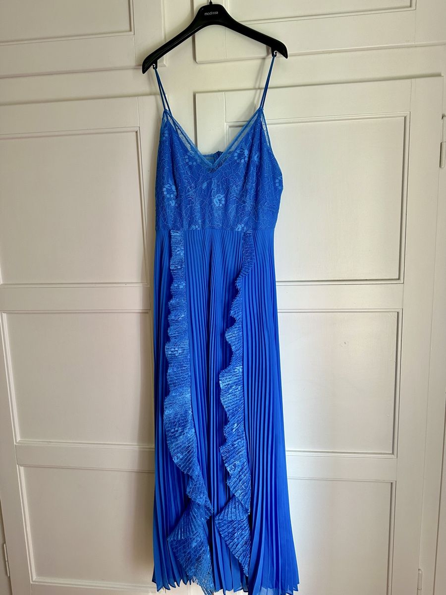 Vestiti: Elegantes blaues Abendkleid Größe 42/44 – Nuovo (secondo la descrizione) da Solothurn venduto da var002 2