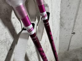 Skistöcke 100 cm lila pink