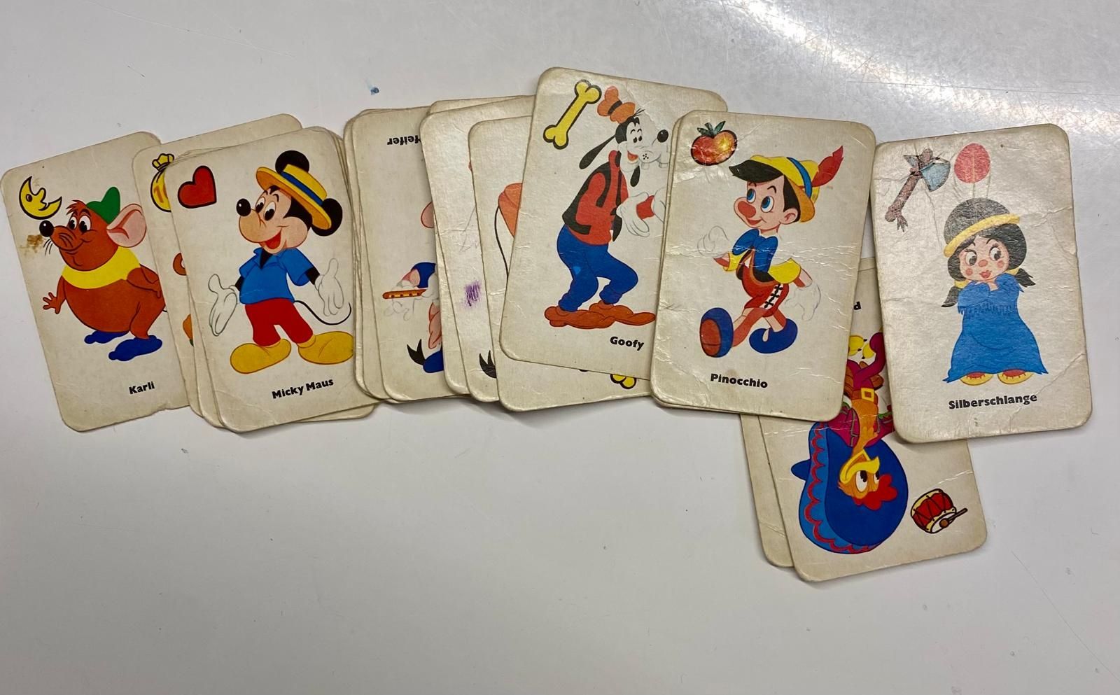 Spiele: Altes Disney Schwarzpeter Kartenspiel - Kleinformat – Gebraucht aus Krauchthal von SamsPuce
