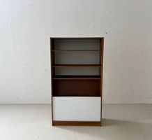 Mid-Century Regal mit Klappfach, 1960er/70er Jahre