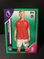 Topps Premier League 2026 Zach Abbott Rookie Green Parallel