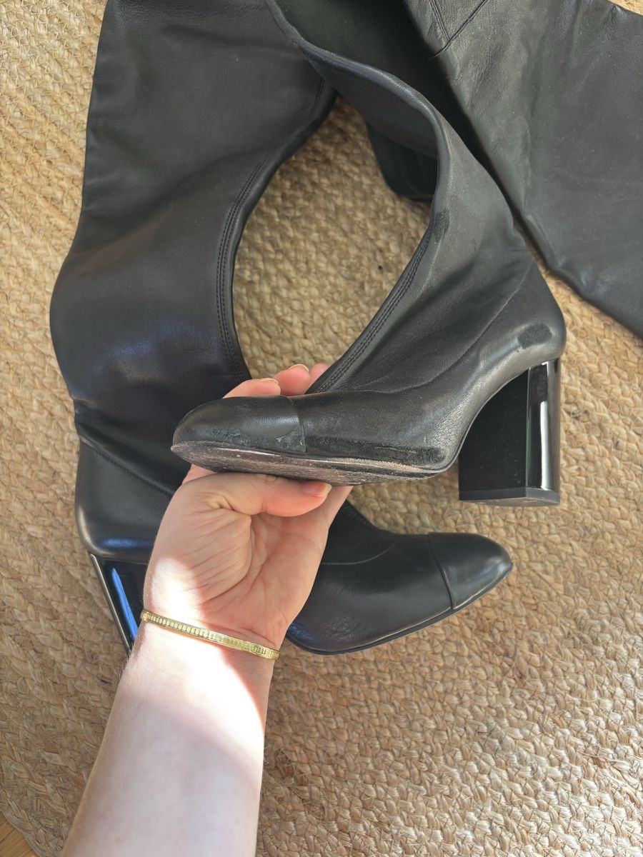 Chanel Damenschuhe: Chanel 37 Overknee Stiefel – Gebraucht aus Zürich von Salomej011 4
