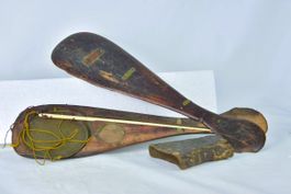 ♨️FÜR Fr 1.00 - GOLDWAAGE AFRIKA SKULPTUR ANTIK HOLZ RARITÄT