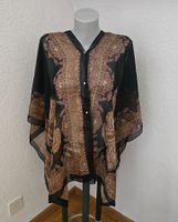 Tunika / Strandkleid / Poncho One Size Paisley