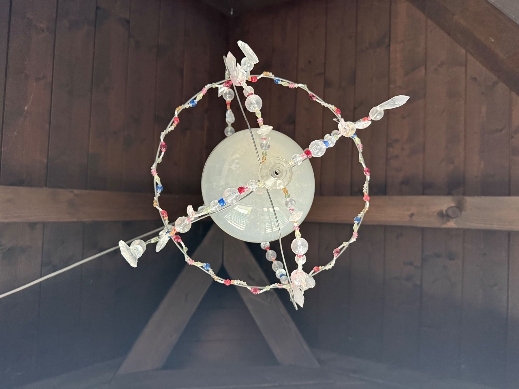 Ikea Lampadari & plafoniere: Glasperlen Kronleuchter/Lampe – Usato da Altendorf venduto da Ga04 2