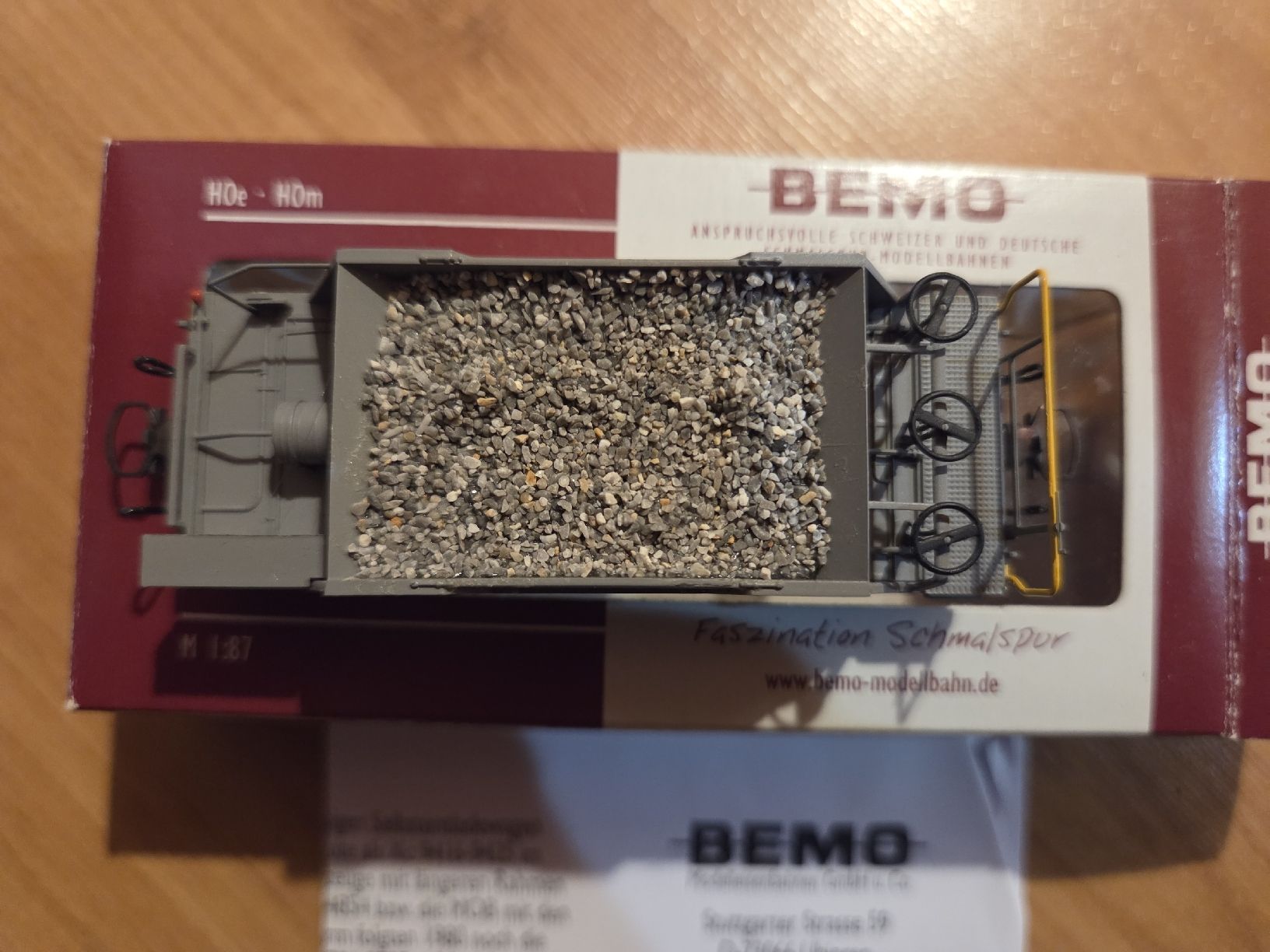 Bemo Modelleisenbahnen: Bemo 2253 251 MGB Fd 4851 Schotterwagen – Gebraucht aus Illhart von Markus203 2