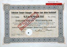 Schlesische Dampfer-Compagnie-Berliner Lloyd, Hamburg - 1928