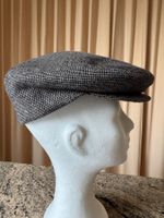Herren Schirmmütze Tweed Look, ideal für den Frühling-Sommer