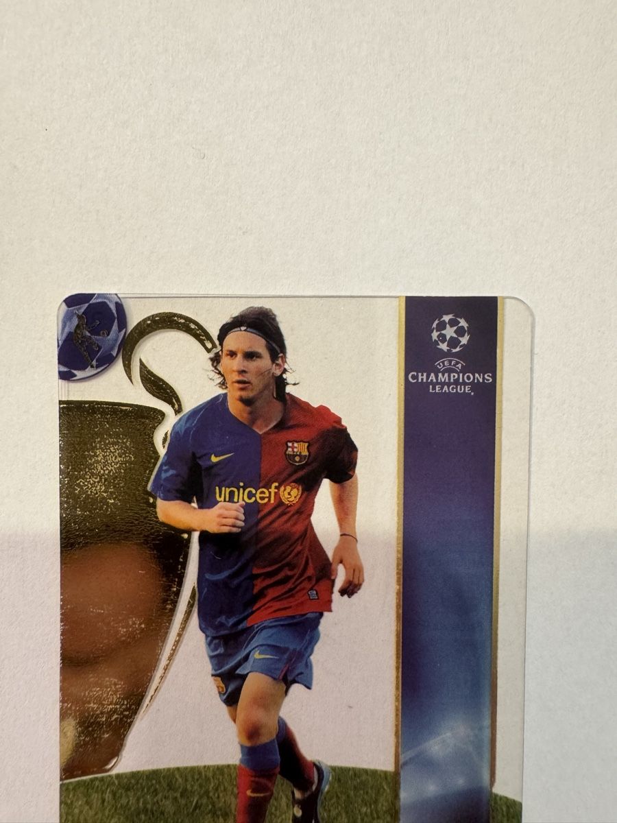 Panini Carte collezionabili: Lionel Messi Panini UCL 2008 – Usato da Willisau venduto da adr_9tzr 1