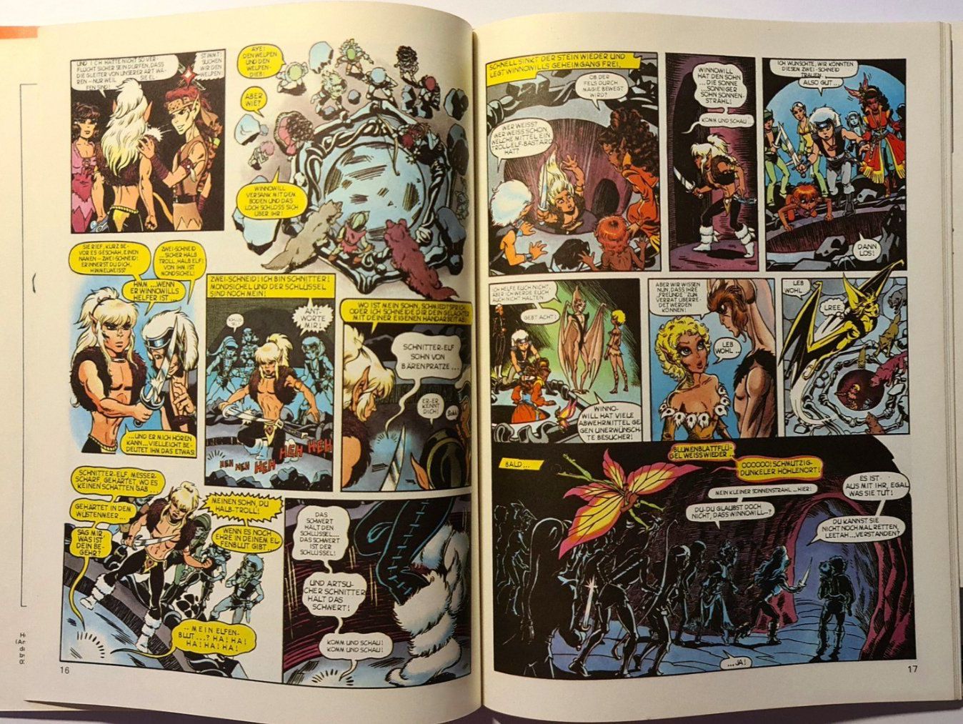 Fumetti: 9 verschiedene" Abenteuer in der Elfenwelt" Comics – Usato da Aesch BL venduto da pri_fp8t 8