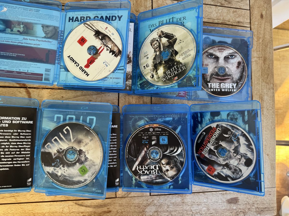 Tous les DVDs: 6 Blu-ray Filme Set – D'occasion à Basel par lid_2ch5 1
