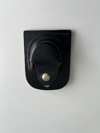 Bucheimer Gürteltasche, Leder, schwarz, Top Zustand!