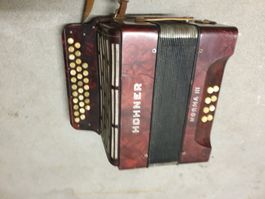 Hohner Norma III Ziehharmonika - Handorgel Akkordeon