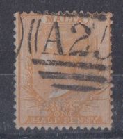 MALTA 1863: 1/2 P. orange Kat. 2B - Kat. 70.--