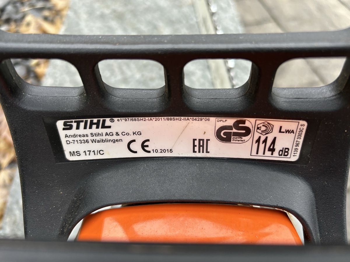 Stihl Seghe: Stihl Ms 171 – Usato da S. Vittore venduto da sim_6ygw 3