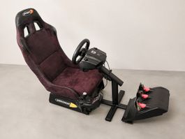 Playseat Rennspiel Cockpit mit Logitech G27 Lenkradset
