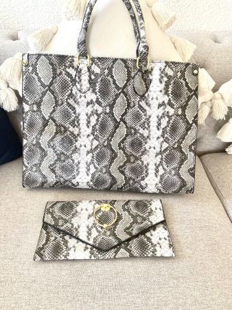Tasche + Geldbörse Pitone