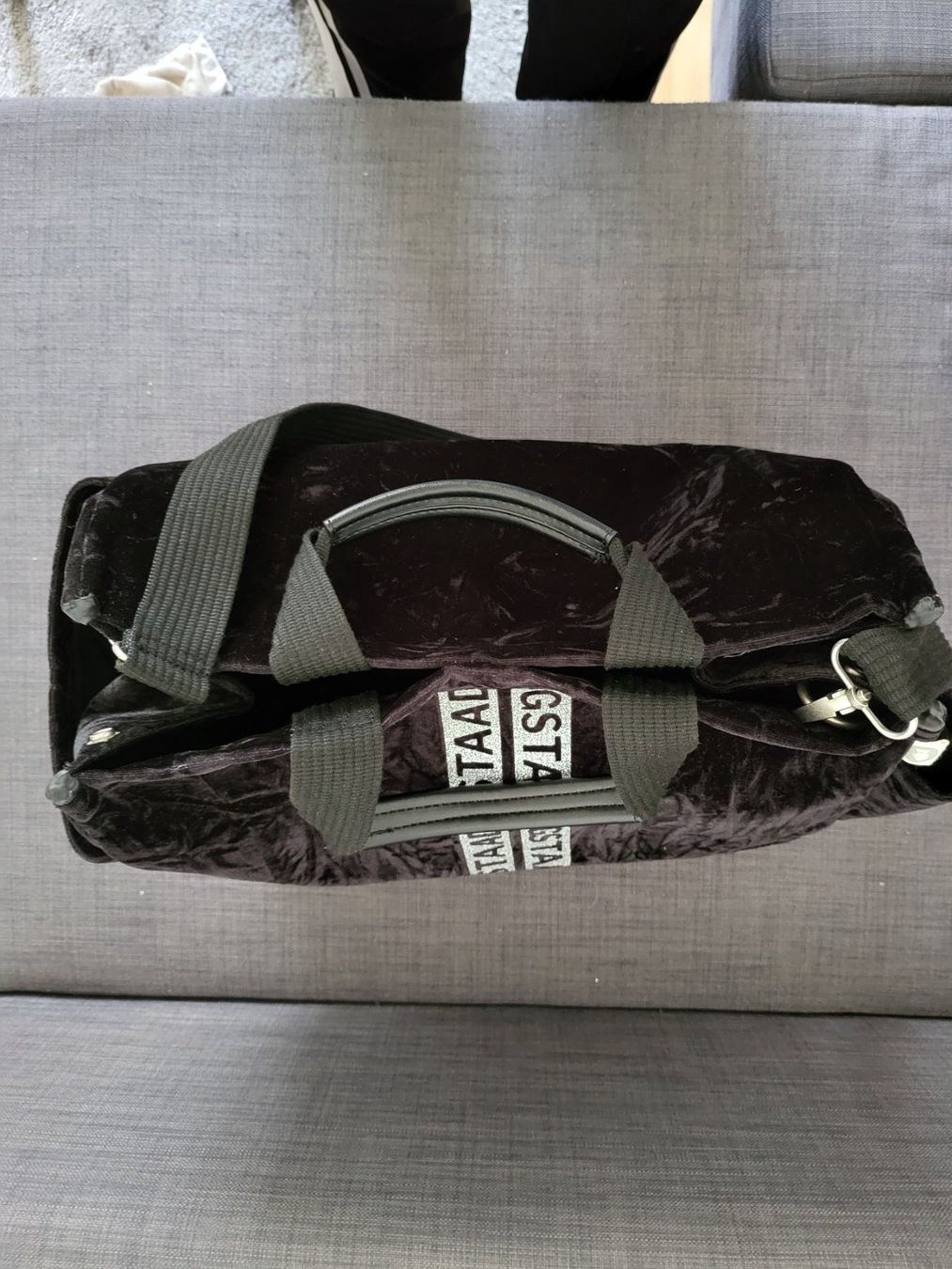 Borse: GSTAAD Tasche Samtstoff schwarz "Koala Kanvas" – Nuovo (secondo la descrizione) da Binningen venduto da Hofka64 3