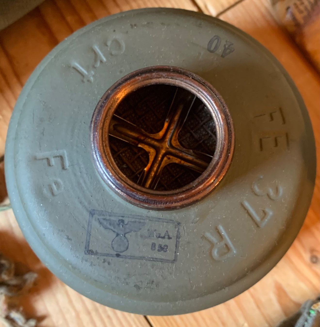 Protezione per viso e udito: Gasmasken der Wehrmacht – Usato da Goldingen venduto da Bergler012 2