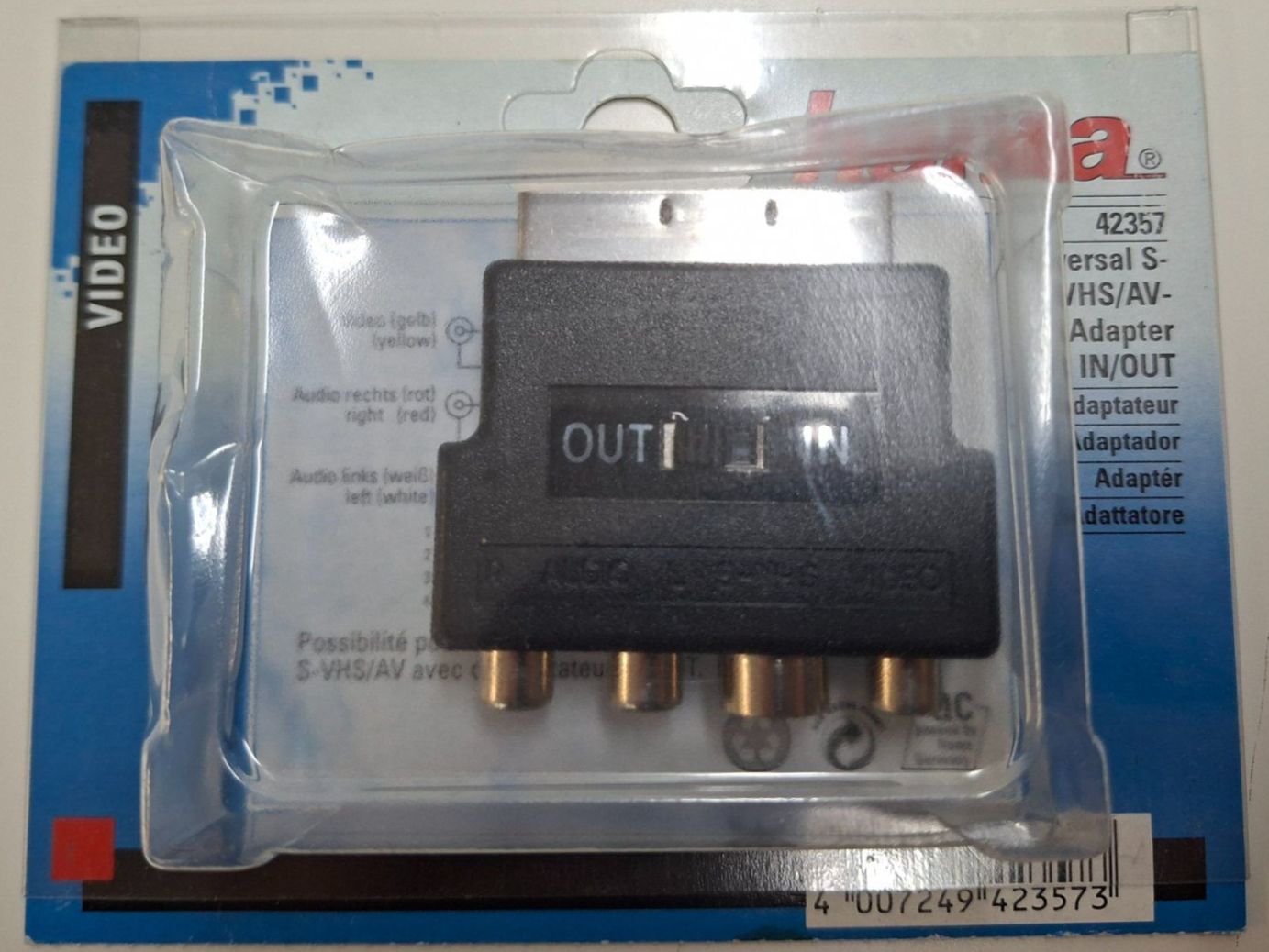 Hama Unità & Adattatore: Hama Universal Adapter IN/OUT – Nuovo e nell'imballaggio originale da Wettingen venduto da Wendemarket