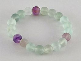 Damenarmband Bracelet Fluorit Heilsteine/Edelsteine