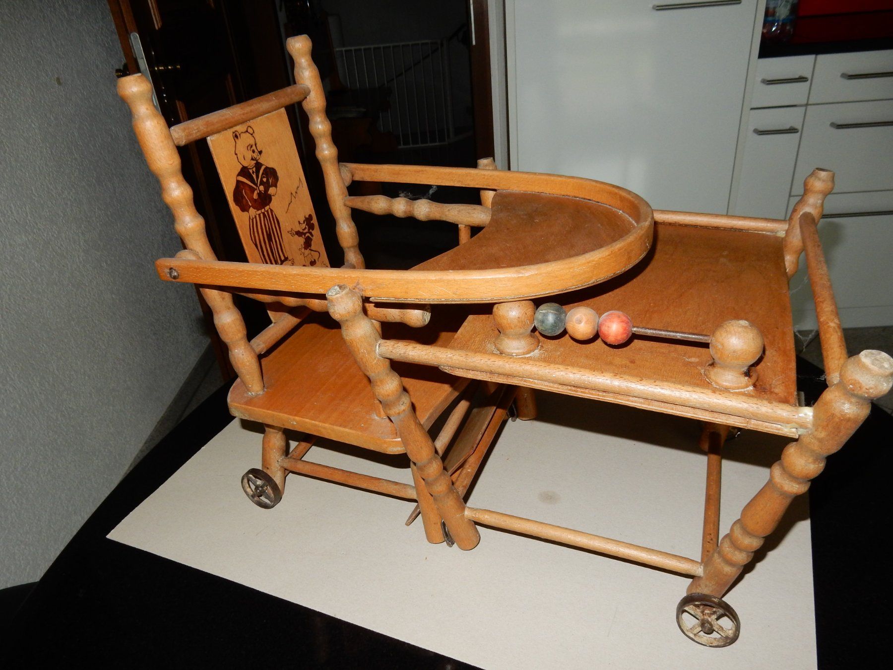 Seggioloni: Antiker Puppenhochstuhl – Usato da Mühlethal venduto da Buntfarbe 3