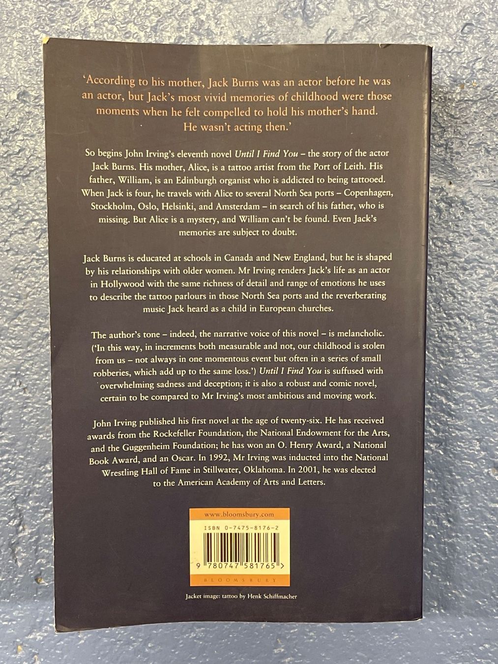 Livres: JOHN IRVING - Until I Find You (2005) – D'occasion à Frasnacht par GracyStore 1