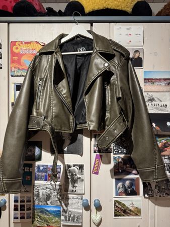 Lederjacke