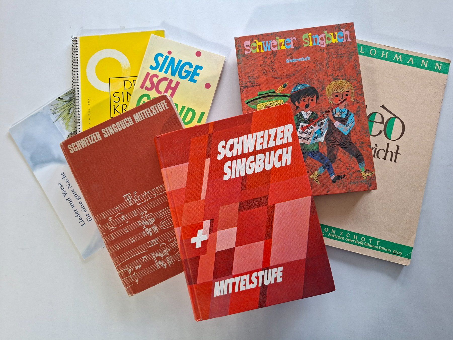 Bücher: Diverse Singbücher – Gebraucht aus Goldach von armando_r