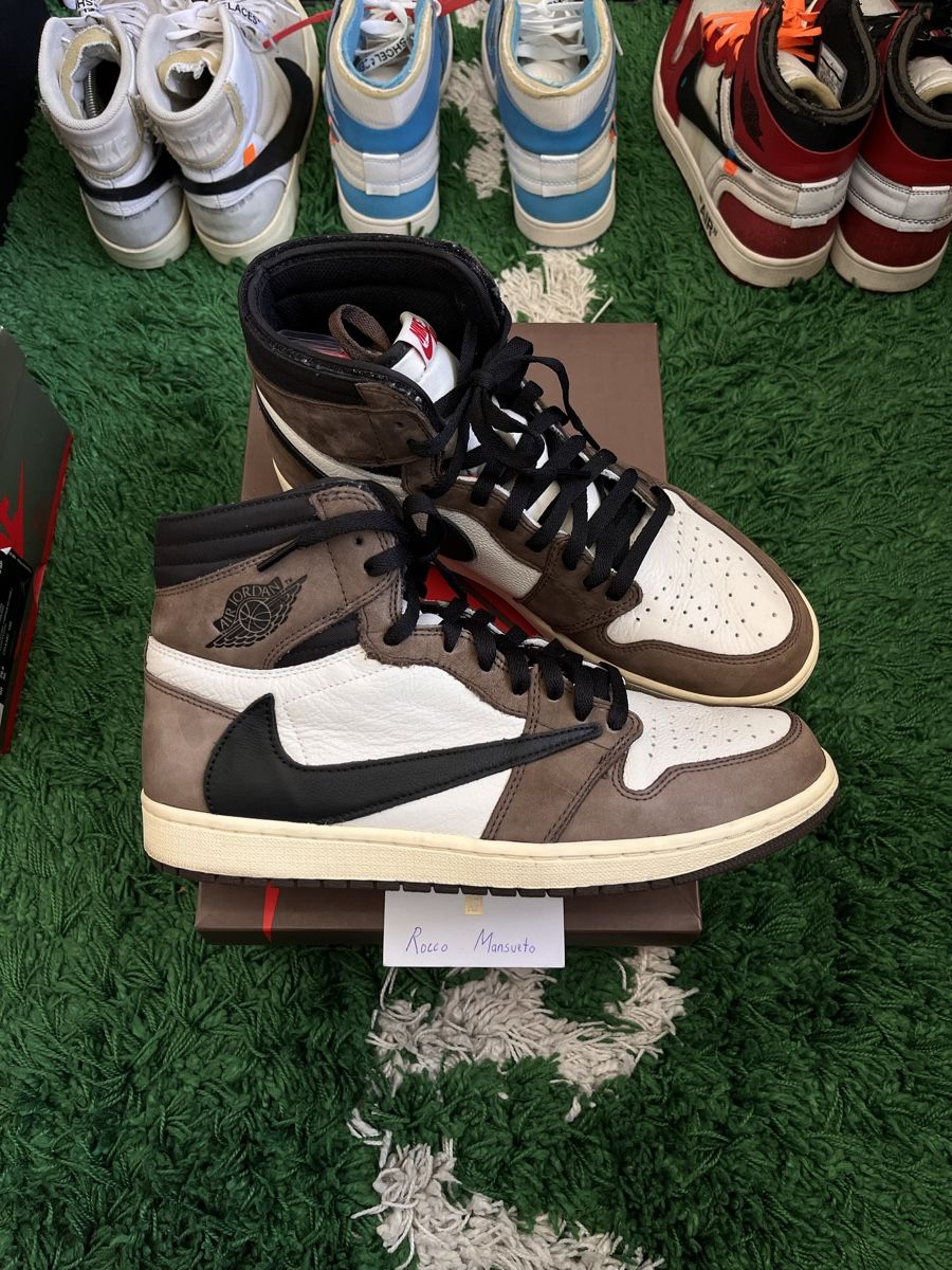 Jordan Scarpe da uomo: Jordan 1 Travis Scott High – Usato da Genève venduto da 3M_JR
