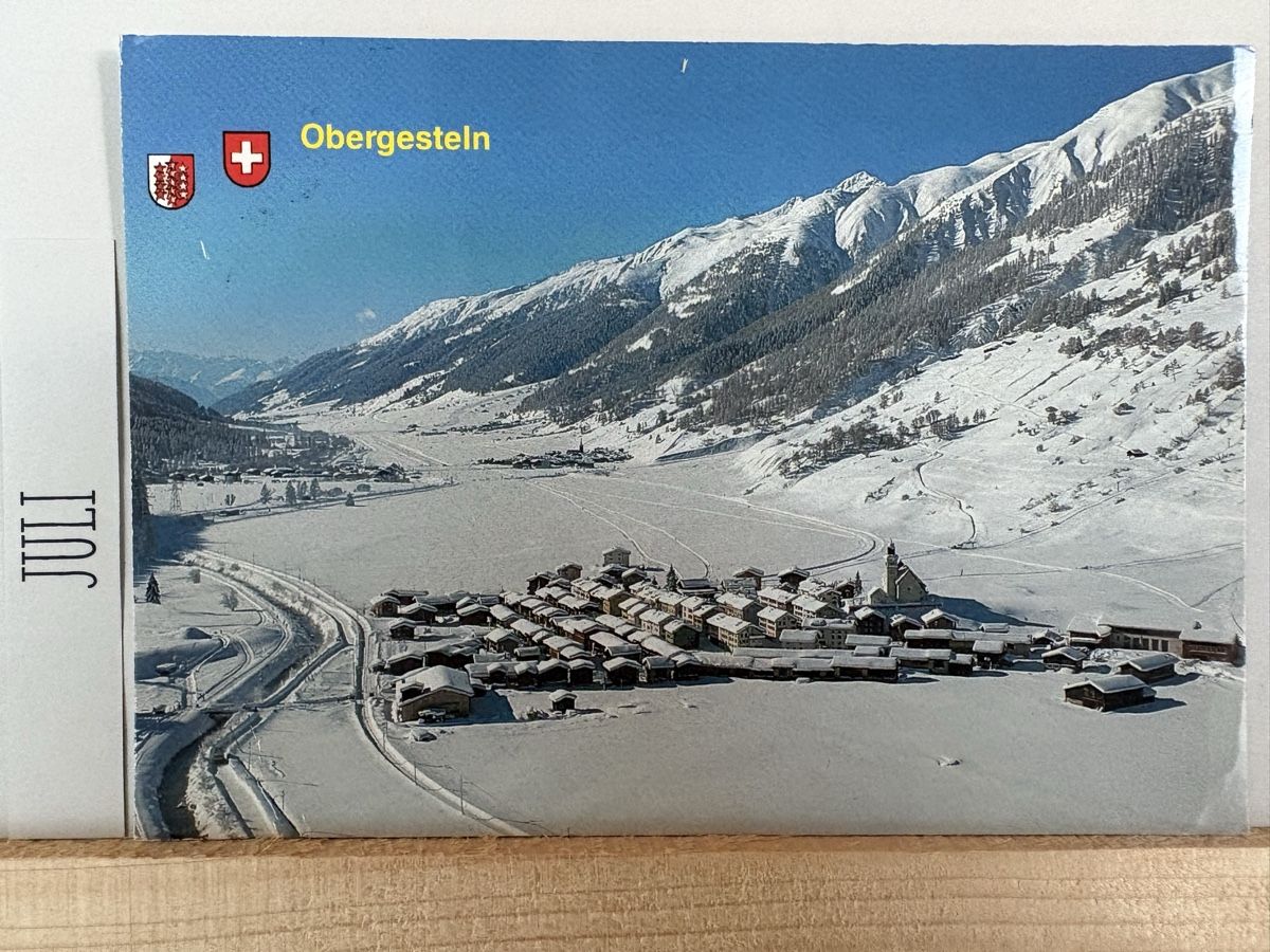 Cartes postales: AK von Obergesteln – D'occasion à Rümlang par Kartenpost1