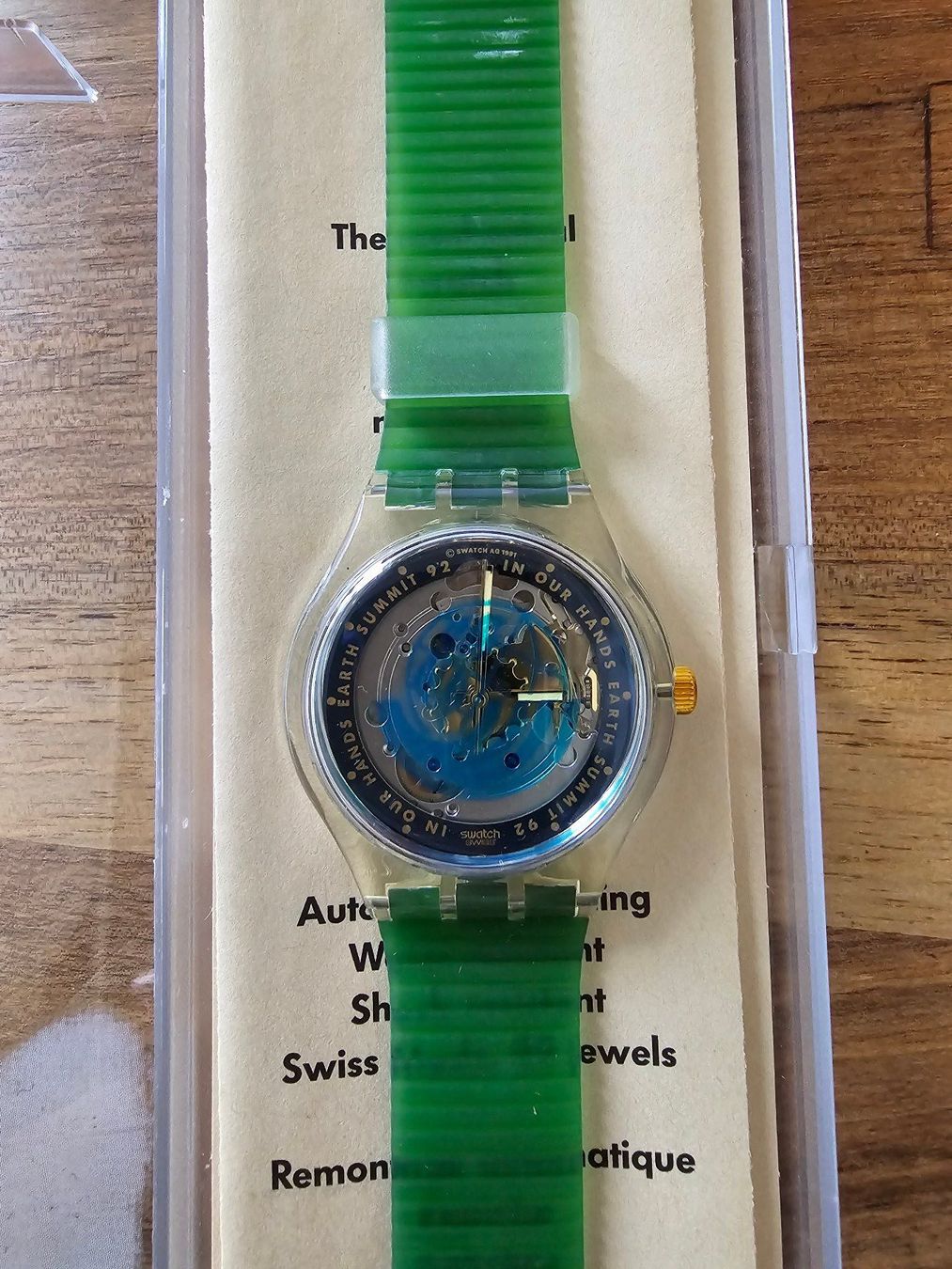 Swatch Orologi: 1992 Swatch Watch Automatic – Nuovo e nell'imballaggio originale da Fehraltorf venduto da buylow3000 1