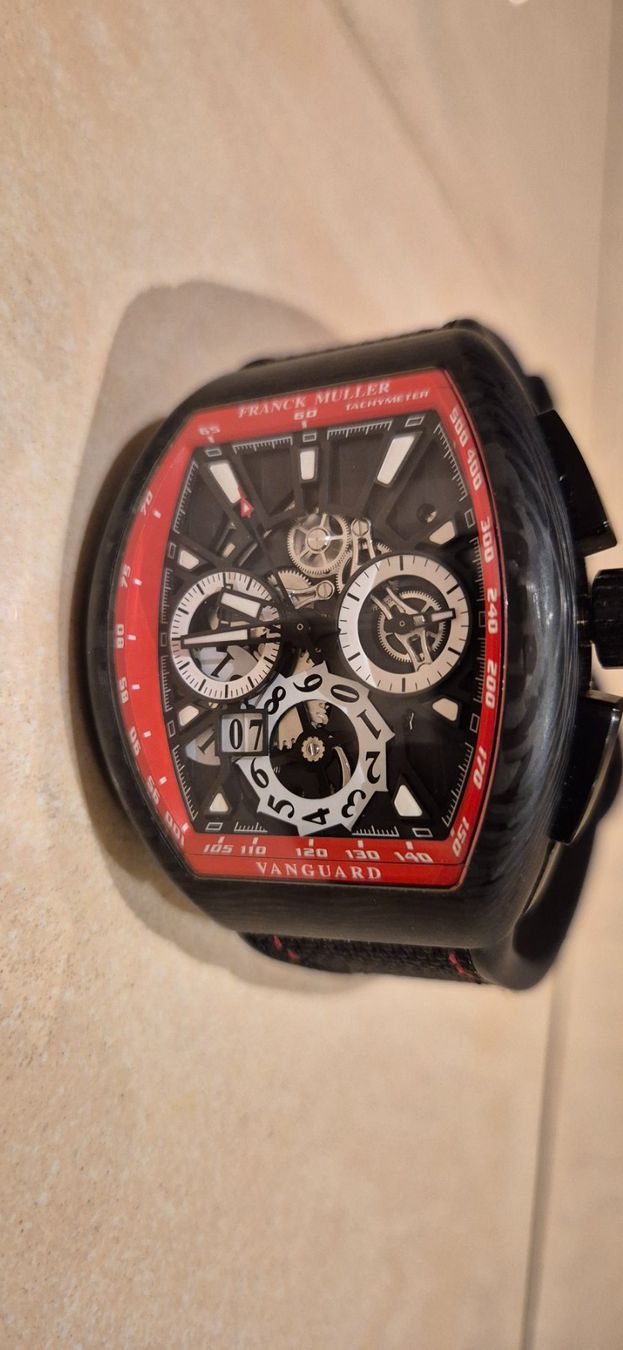 Franck Muller Orologi: Franck Muller Vanguard Carbon – Usato da Tenniken venduto da Dudge 3