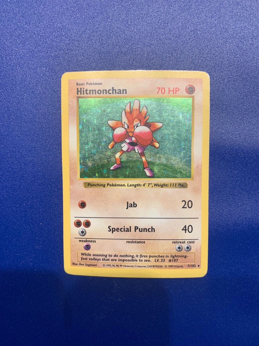 Pokémon Carte collezionabili: Pokemon Nockchan Hitmonchon Shadowless 🤩 – Usato da Ersigen venduto da Poketrade_Emmental