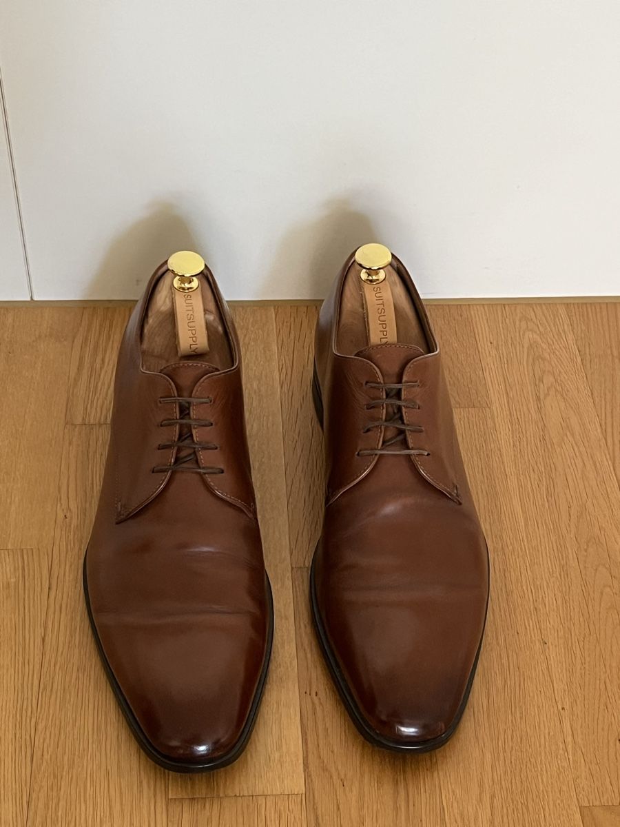 Hugo Boss Scarpe da uomo: Business Schuhe Boss Gr 44 Braun  – Usato da Aarau venduto da ste_bx8b 1