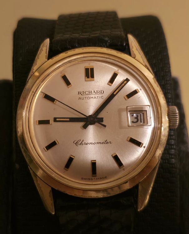 Montre homme vintage Lancaster ancienne à restaurer manque vitre pile à