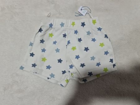 Short blanc étoile