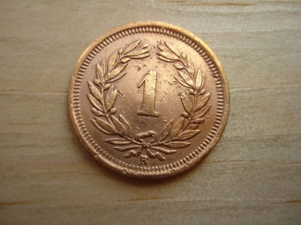 Tutti le monete: (A8)  1 Rappen 1910 – Usato da Erlach venduto da Net-Coins 1
