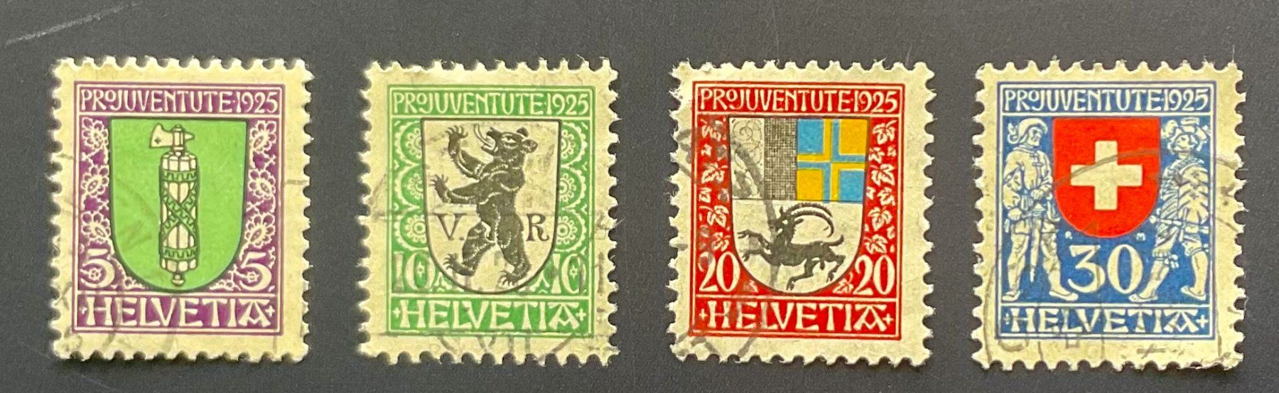 Tous les timbres: Schweizer Briefmarken: Pro Juventute 1923 bis 1926 – D'occasion à Luzern par 19primeln 4