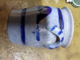 Steingut Topf 1 Liter