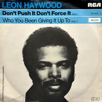 Haywood Leon: Don't Push It Don't Force It 7"