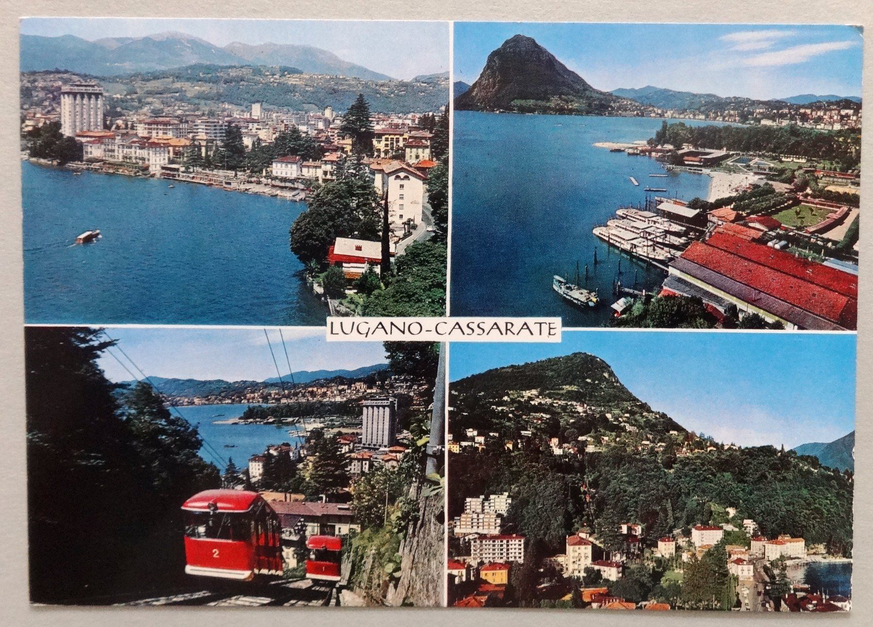 Ansichtskarten: Lugano-Cassarate – Gebraucht aus Fétigny von Billy2miny