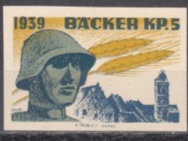 Bäcker Wi 5 ungezähnt postfrisch